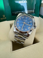 Load image into Gallery viewer, Rolex Datejust 41mm 126334 2024 Blue Azzuro Dial Oyster
