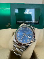 Load image into Gallery viewer, Rolex Datejust 41mm 126334 2024 Blue Azzuro Dial Oyster
