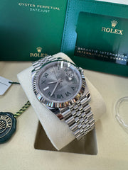 Rolex Datejust 41mm 126334 2026 Wimbeldon Dial Jubilee