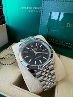 Load image into Gallery viewer, Rolex Datejust 41mm 126300 2022 Black Index Jubilee
