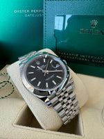 Load image into Gallery viewer, Rolex Datejust 41mm 126300 2022 Black Index Jubilee
