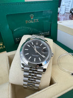 Load image into Gallery viewer, Rolex Datejust 41mm 126300 2022 Black Index Jubilee
