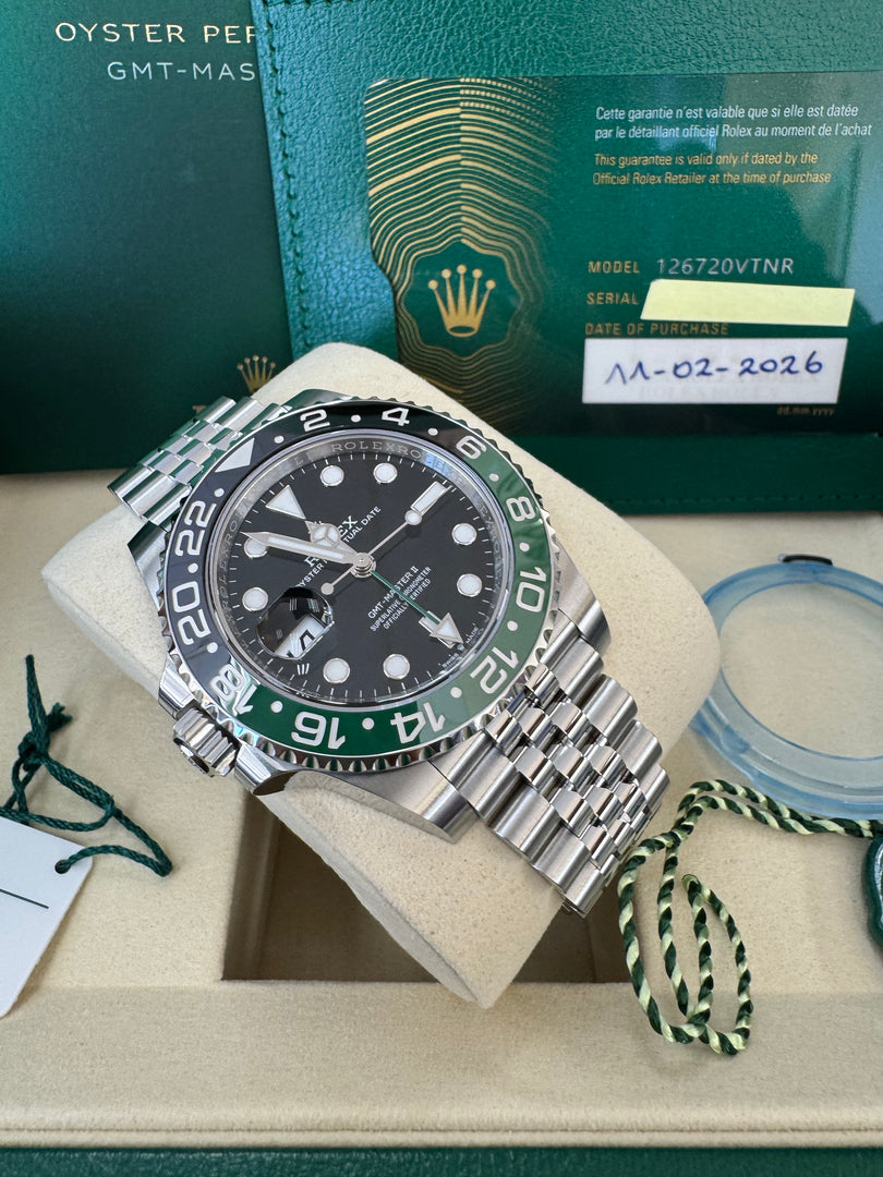 Rolex GMT-Master II "Sprite" 2026 126720VTNR Jubilee