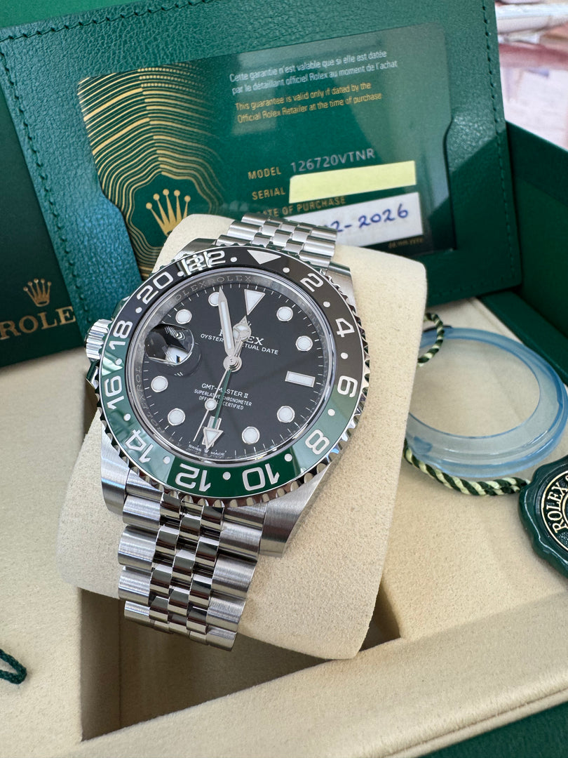 Rolex GMT-Master II "Sprite" 2026 126720VTNR Jubilee