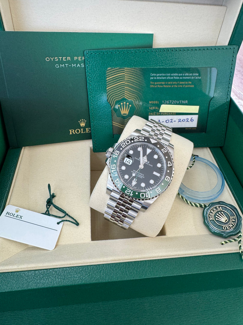 Rolex GMT-Master II "Sprite" 2026 126720VTNR Jubilee