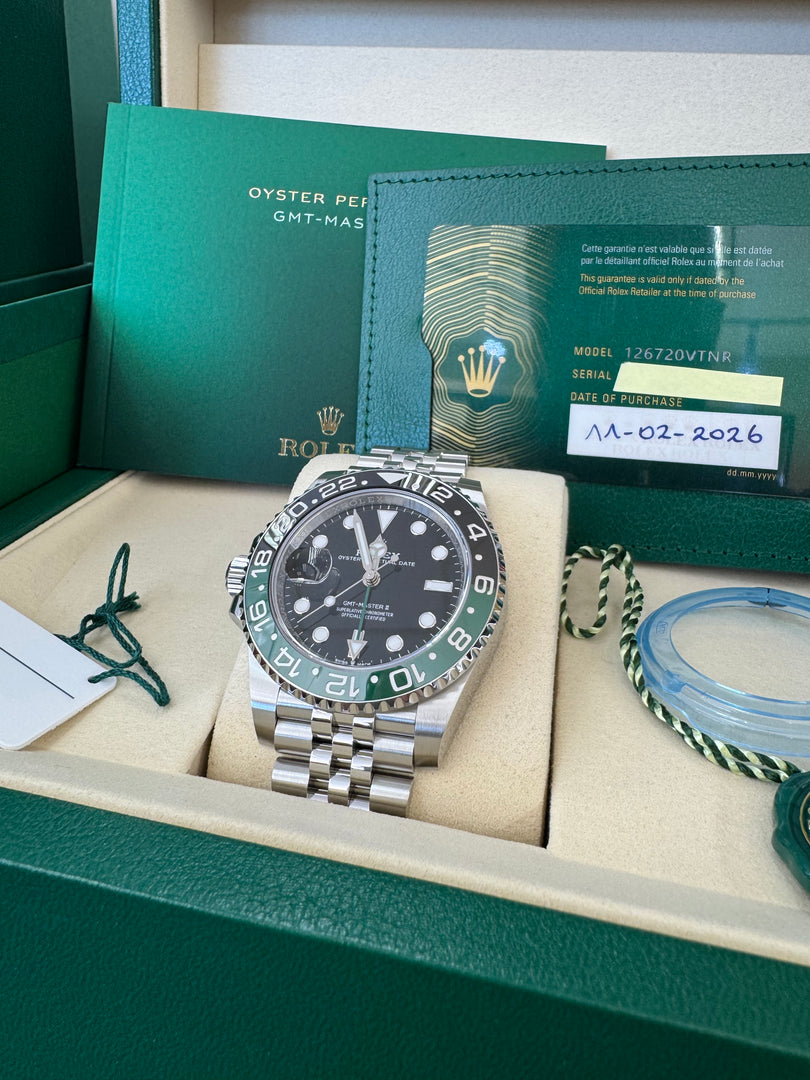 Rolex GMT-Master II "Sprite" 2026 126720VTNR Jubilee
