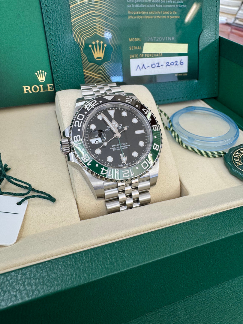 Rolex GMT-Master II "Sprite" 2026 126720VTNR Jubilee