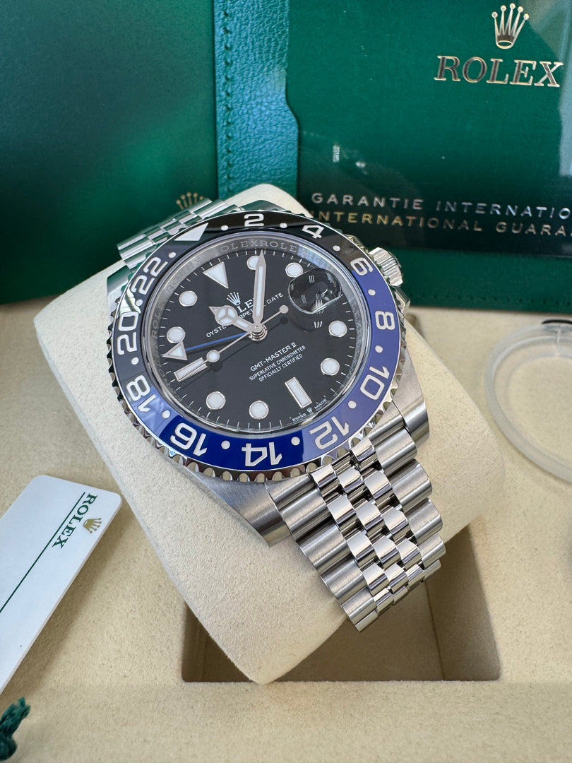 Rolex GMT-Master II "BatGirl" 2026 126710BLNR Jubilee