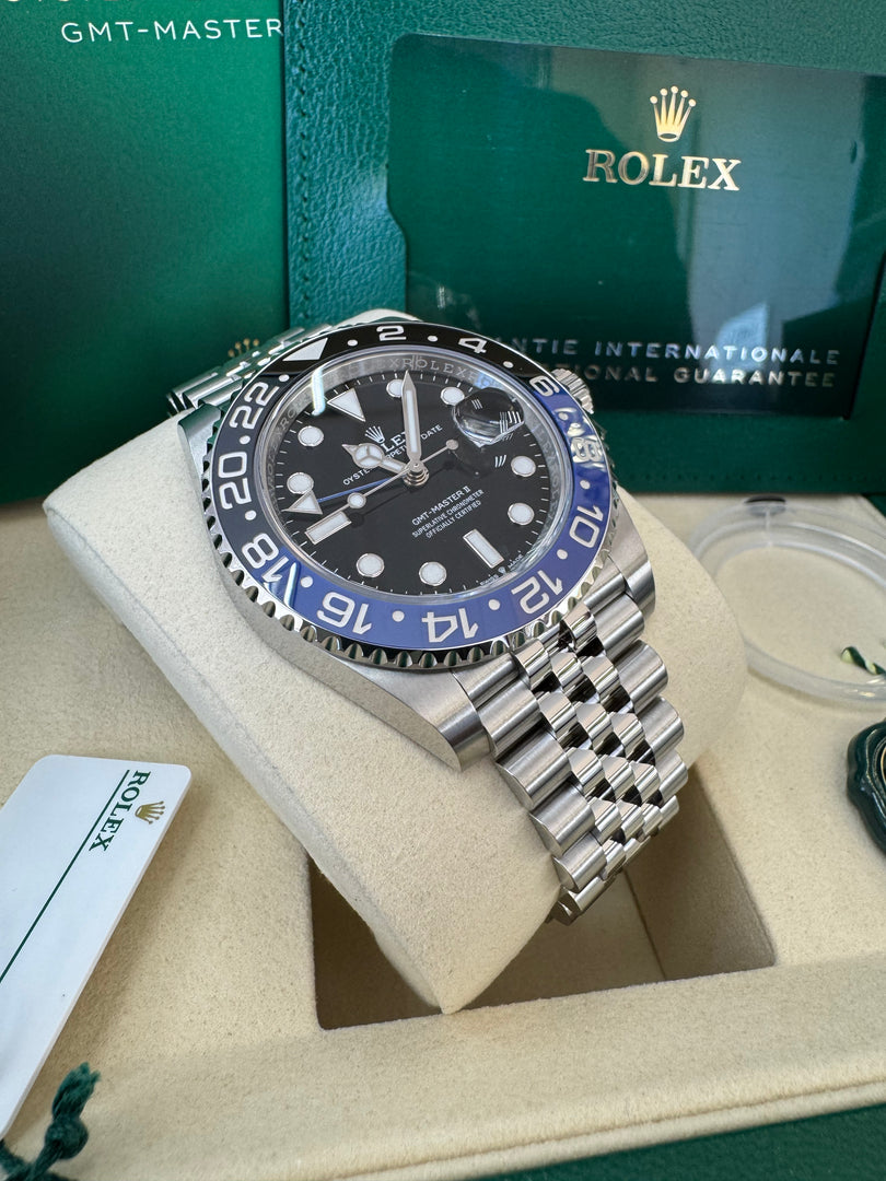 Rolex GMT-Master II "BatGirl" 2026 126710BLNR Jubilee