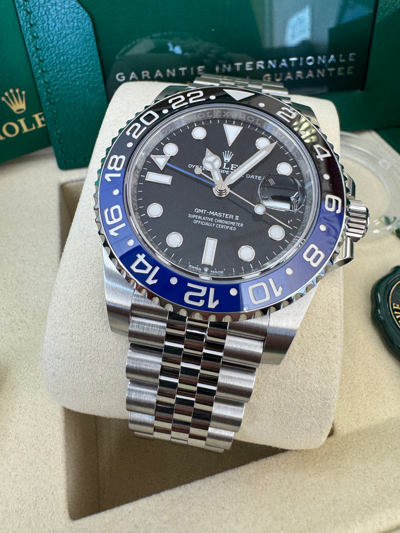 Rolex GMT-Master II "BatGirl" 2026 126710BLNR Jubilee
