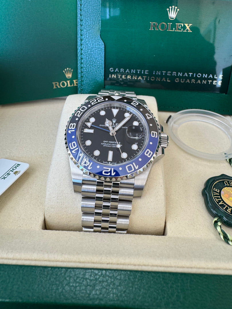 Rolex GMT-Master II "BatGirl" 2026 126710BLNR Jubilee