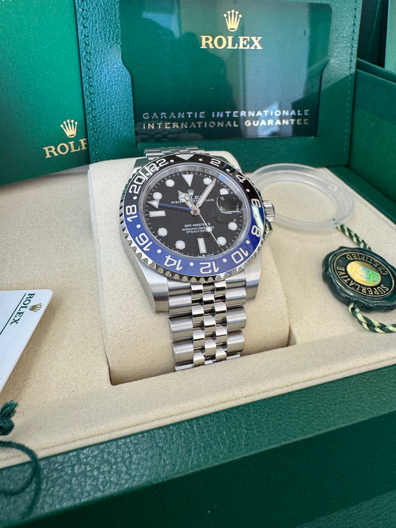 Rolex GMT-Master II "BatGirl" 2026 126710BLNR Jubilee