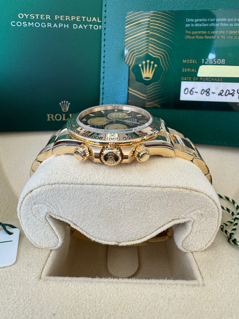 Rolex Daytona 126508 Like New  2024 Paul Newman Dial