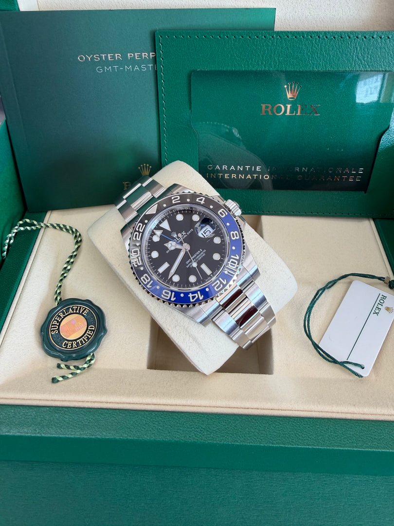 Rolex GMT-Master II "Batman" 2025 126710BLNR Oyster