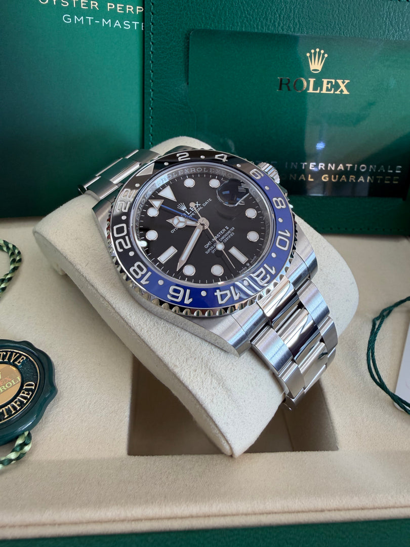 Rolex GMT-Master II "Batman" 2025 126710BLNR Oyster