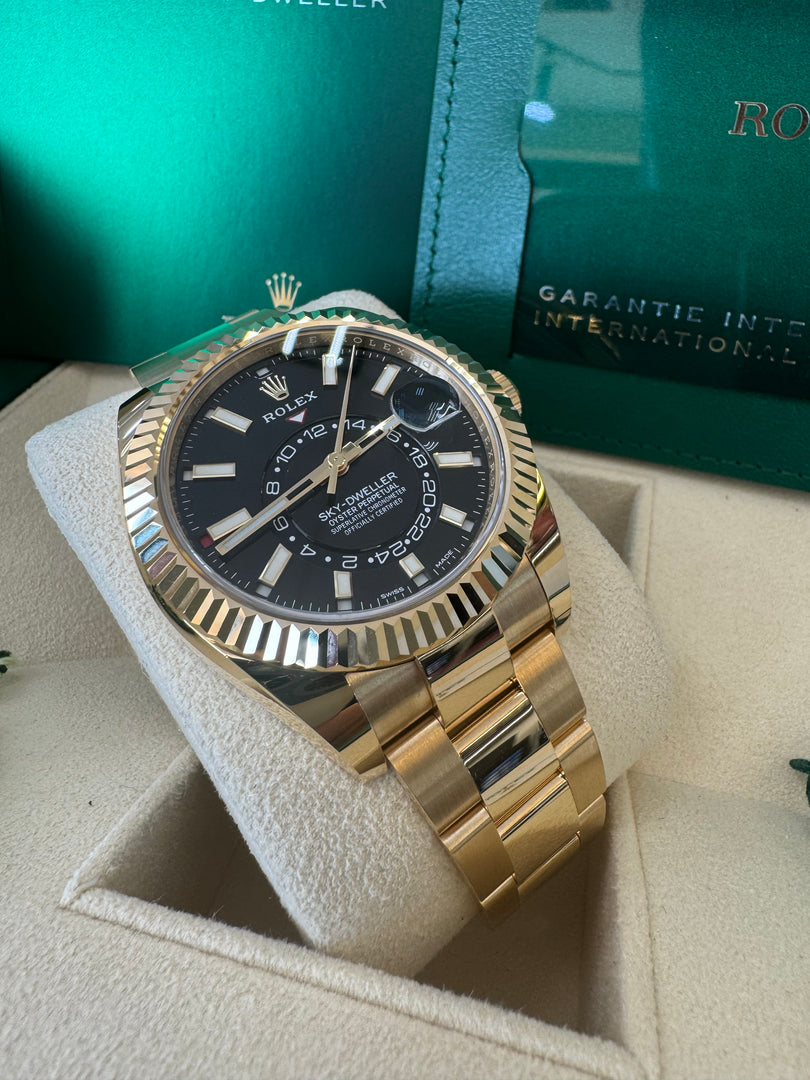 Rolex Sky-Dweller 326938 Black Index Dial 2021