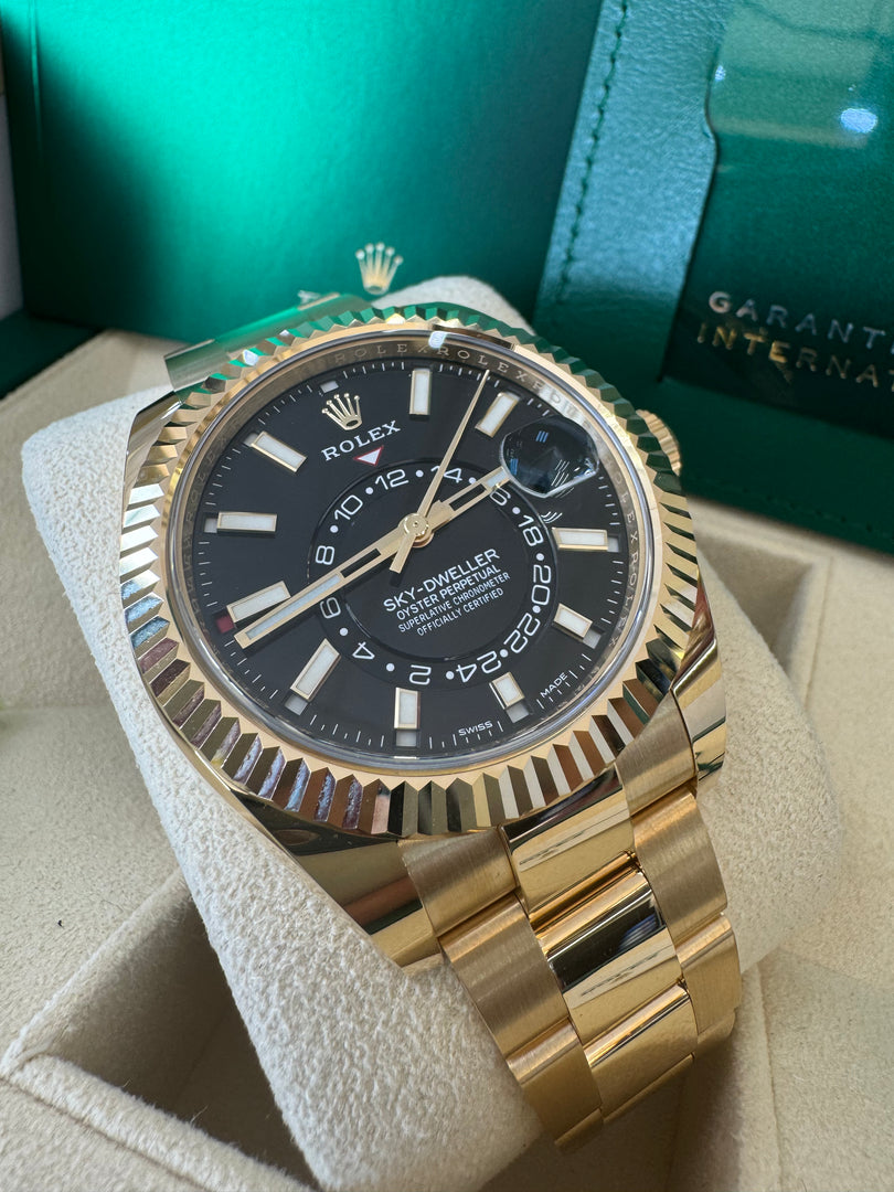 Rolex Sky-Dweller 326938 Black Index Dial 2021