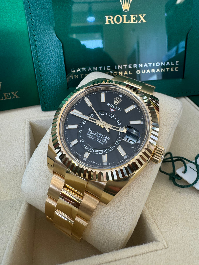 Rolex Sky-Dweller 326938 Black Index Dial 2021