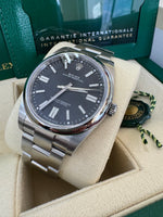 Load image into Gallery viewer, Rolex Oyster Perpetual 41mm 2024  Black Dial 124300
