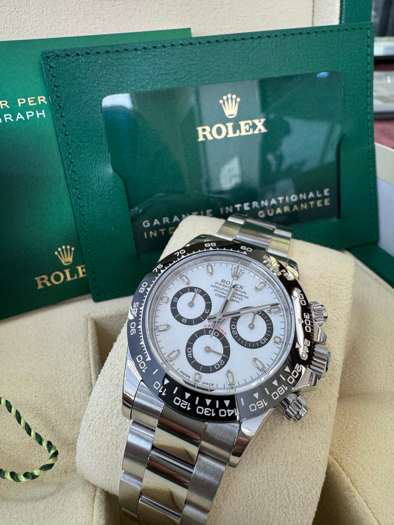 Rolex Daytona 116500LN 2023 White Dial "Panda"