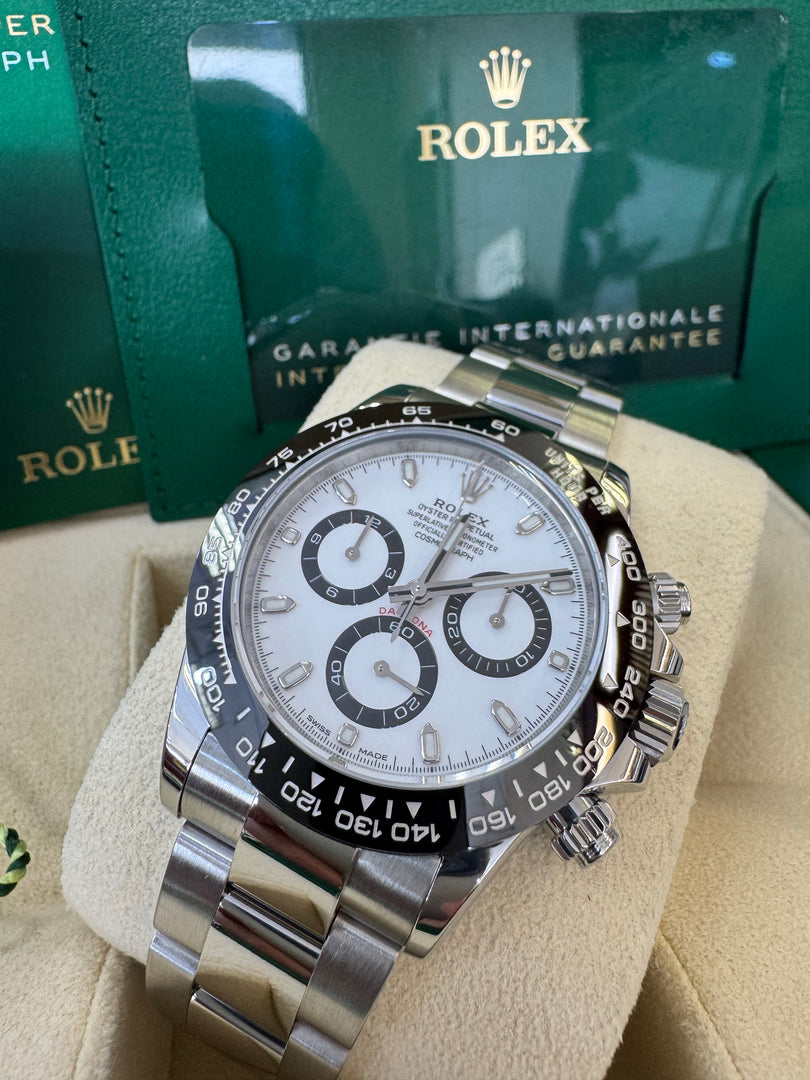 Rolex Daytona 116500LN 2023 White Dial "Panda"