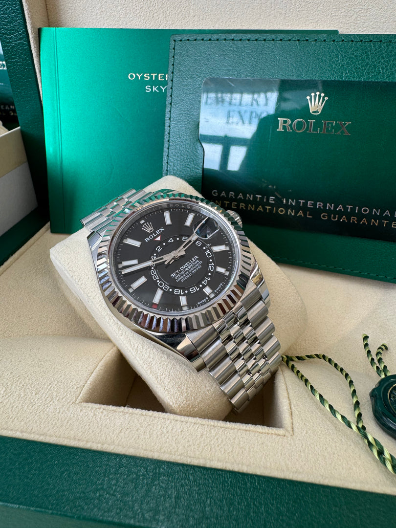 Rolex Sky-Dweller 336934 Black Dial 2024 Jubilee (New Reference)