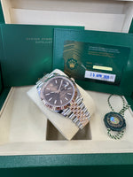 Load image into Gallery viewer, Rolex Datejust 41 Chocolate Dial 126331 2026 Jubilee