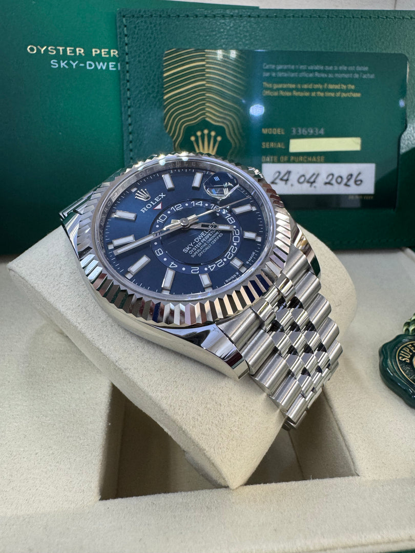 Rolex Sky-Dweller 336934 Blue Dial 2026 Jubilee
