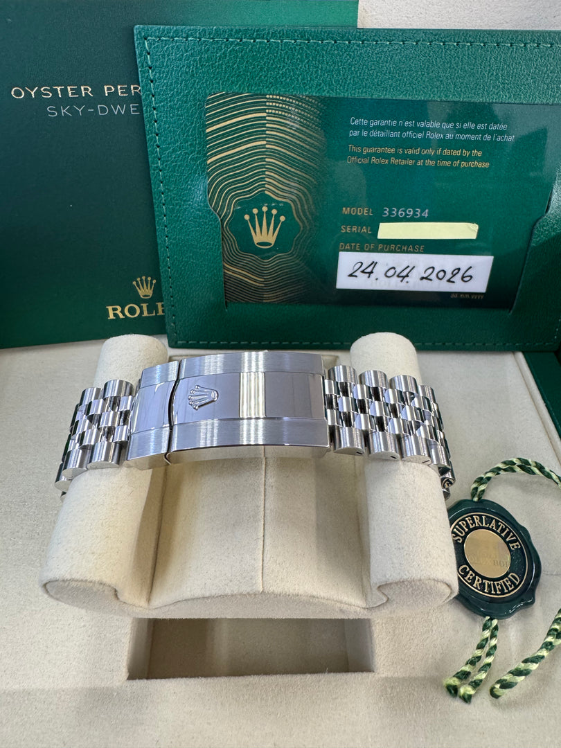 Rolex Sky-Dweller 336934 Blue Dial 2026 Jubilee