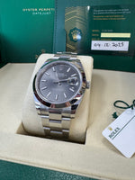 Load image into Gallery viewer, Rolex Datejust 41mm 126300 2025 Rhodium Oyster