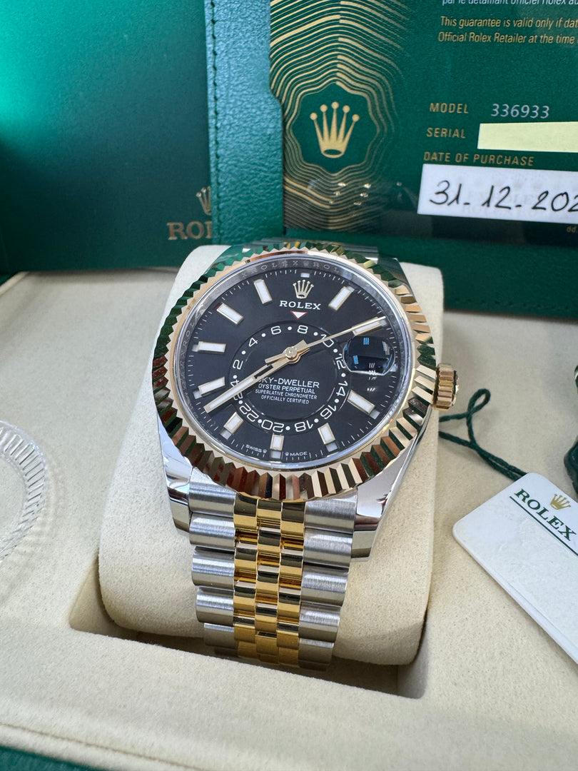 Rolex Sky-Dweller 336933 Black Dial 2025 Jubilee