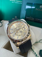 Load image into Gallery viewer, Rolex Sky-Dweller Oyster-Flex 336238 Champagne Dial 2024
