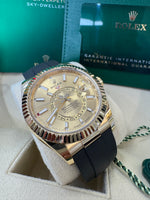 Load image into Gallery viewer, Rolex Sky-Dweller Oyster-Flex 336238 Champagne Dial 2024
