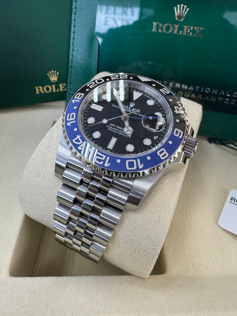 Rolex GMT-Master II "BatGirl" 2026 126710BLNR Jubilee