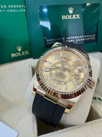 Load image into Gallery viewer, Rolex Sky-Dweller Oyster-Flex 336238 Champagne Dial 2024
