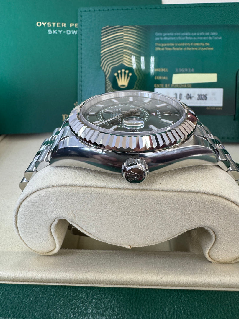 Rolex Sky-Dweller 336934 Mint Green Dial 2026 Jubilee