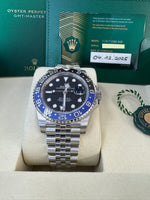 Load image into Gallery viewer, Rolex GMT-Master II "Batgirl" 2025 126710BLNR Jubilee