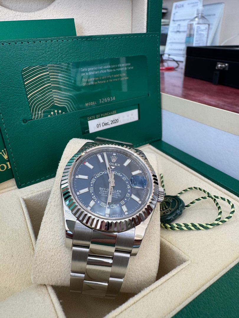 Rolex Sky-Dweller 326934 Blue Dial 2020 Oyster