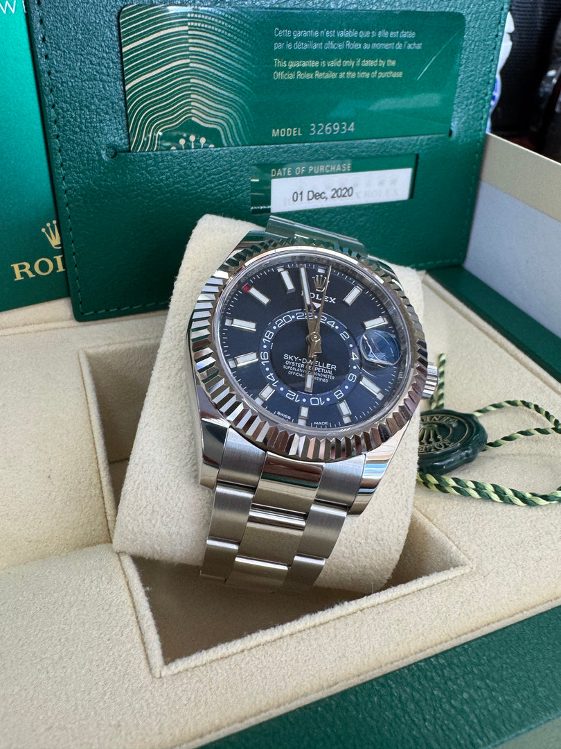 Rolex Sky-Dweller 326934 Blue Dial 2020 Oyster