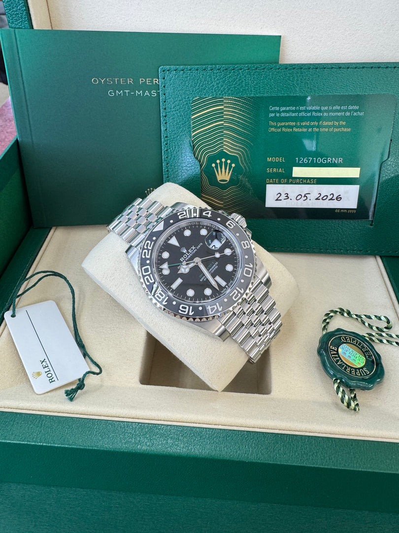 Rolex GMT-Master II "Bruce Wayne" 2026 126710GRNR Jubilee