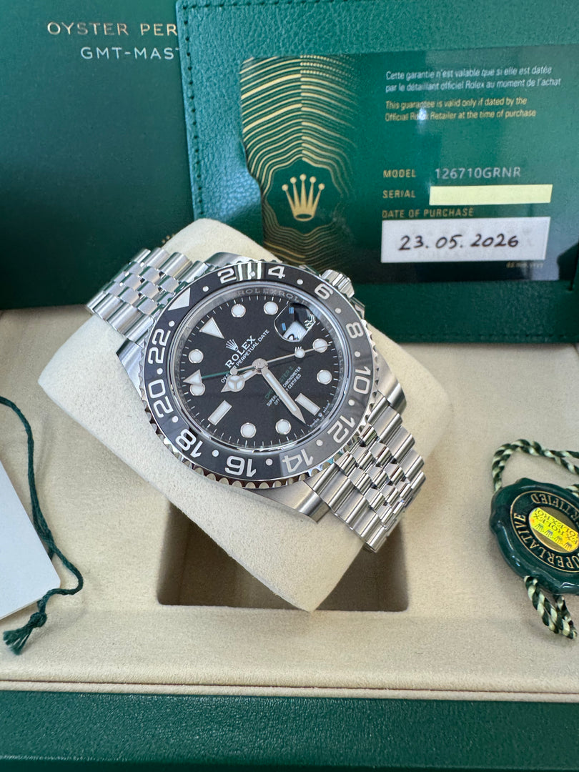 Rolex GMT-Master II "Bruce Wayne" 2026 126710GRNR Jubilee