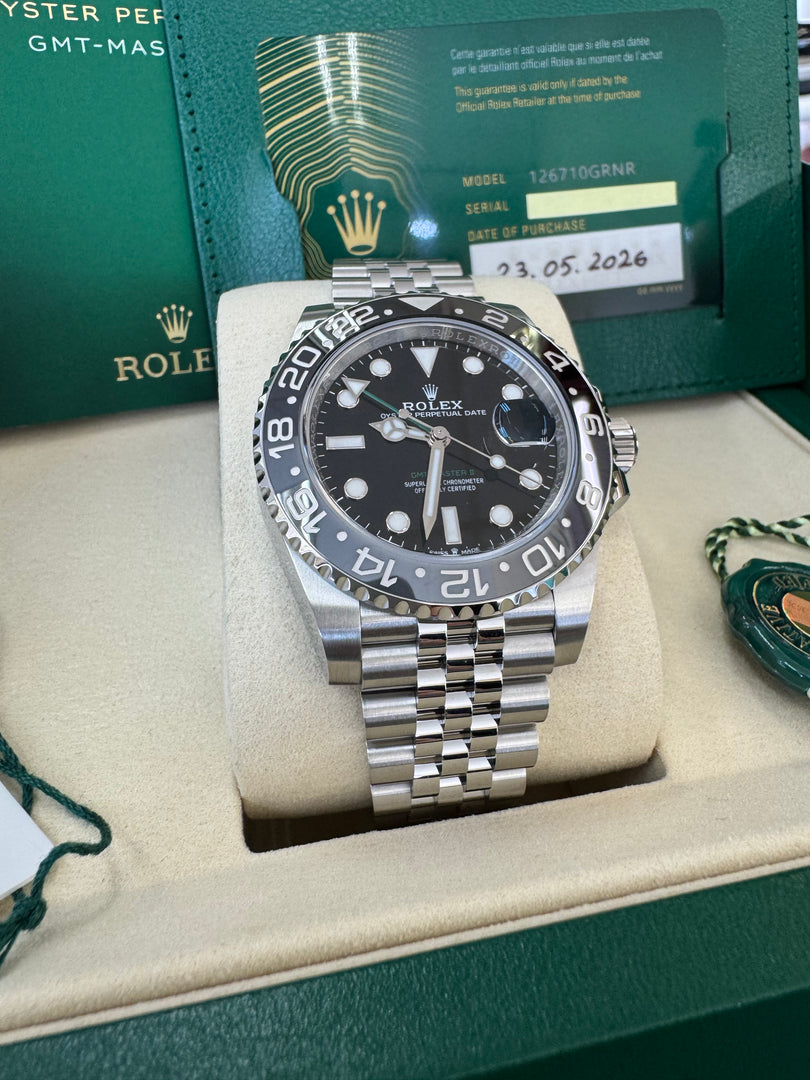 Rolex GMT-Master II "Bruce Wayne" 2026 126710GRNR Jubilee