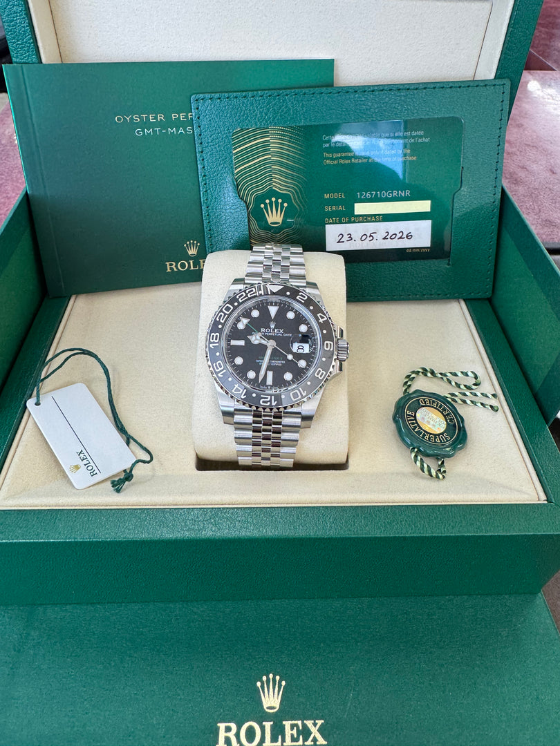Rolex GMT-Master II "Bruce Wayne" 2026 126710GRNR Jubilee