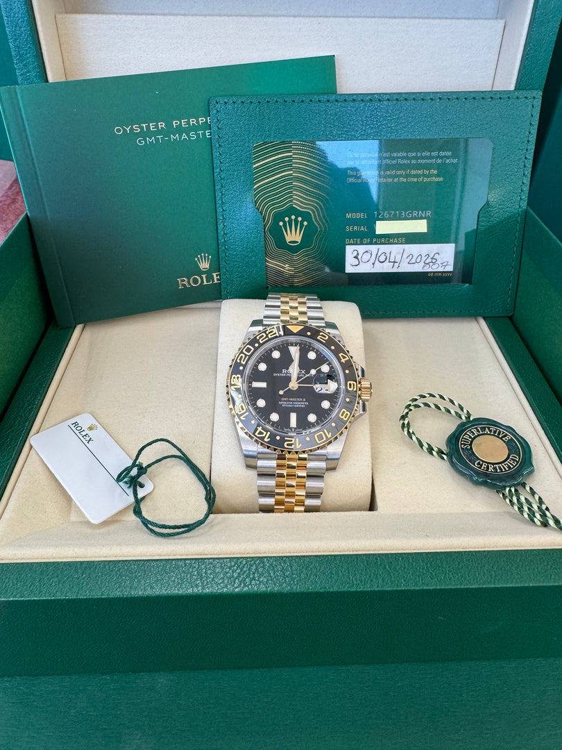 Rolex GMT-Master II 2026 126713GRNR "Zombie" Full Stickers