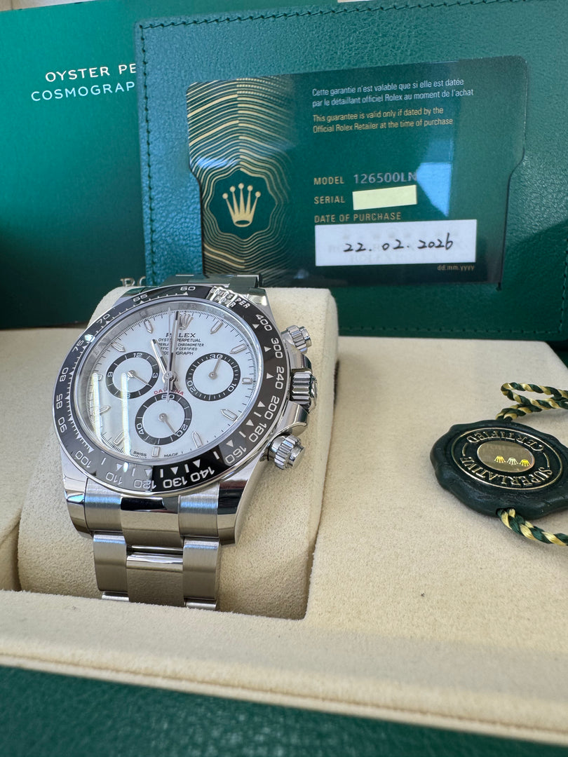 Rolex Daytona 126500LN 2026 "Panda" New Release
