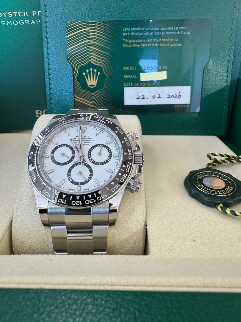Rolex Daytona 126500LN 2026 "Panda" New Release