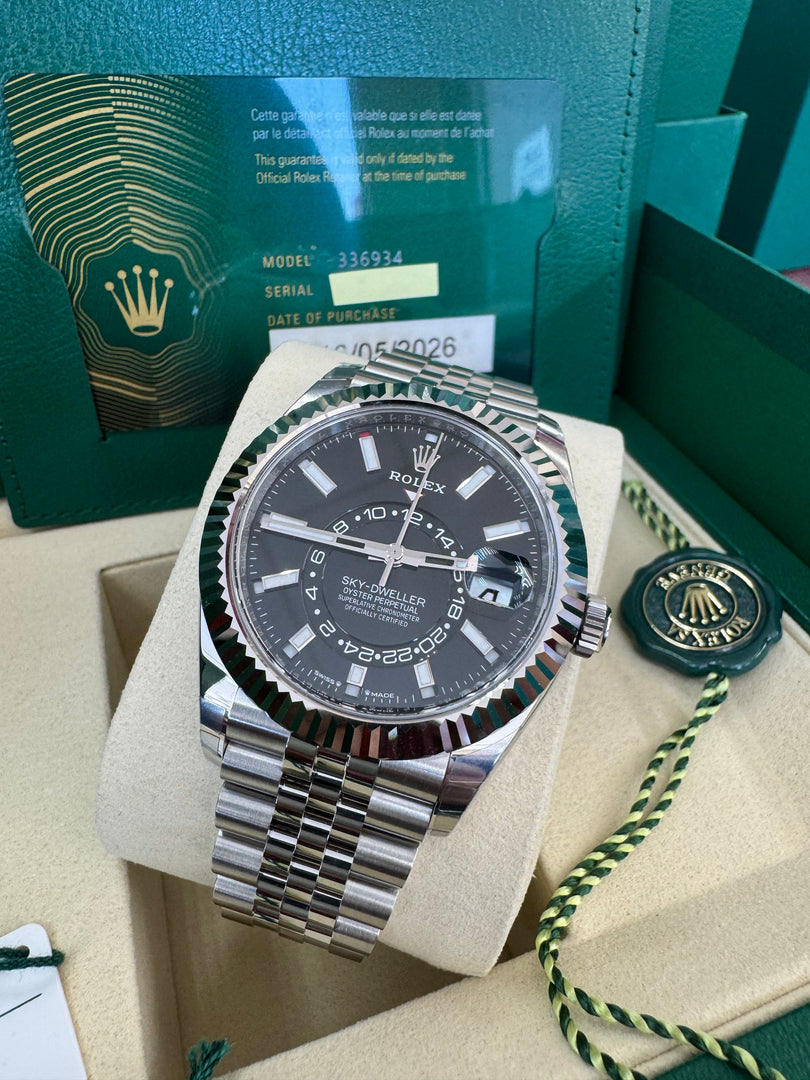Rolex Sky-Dweller 336934 Black Dial 2026 Jubilee