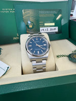 Load image into Gallery viewer, Rolex Oyster Perpetual 36mm 2025 Blue Dial 126000