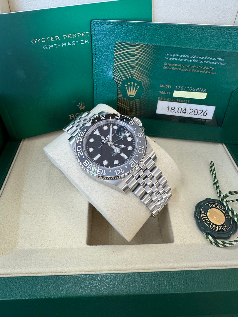 Rolex GMT-Master II "Bruce Wayne" 2026 126710GRNR Jubilee