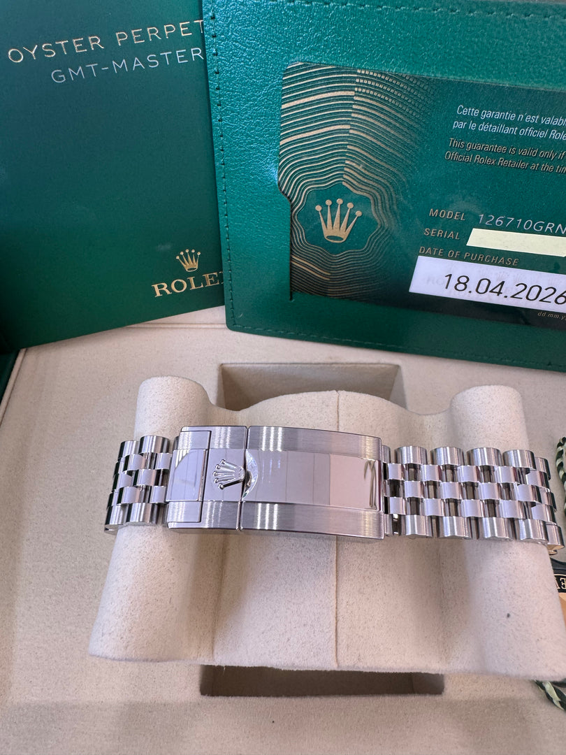 Rolex GMT-Master II "Bruce Wayne" 2026 126710GRNR Jubilee